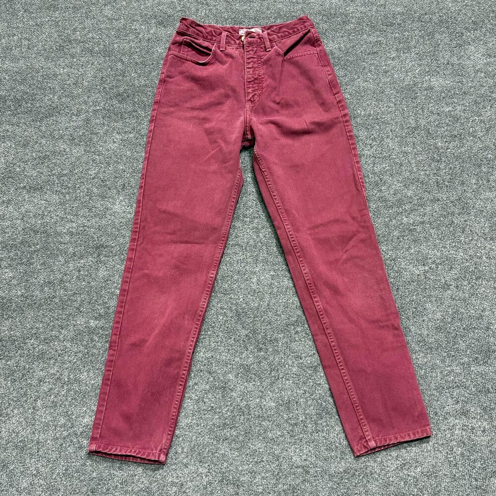 Vintage Guess Jeans Womens 24 High Rise Tapered Leg USA Georges Marciano Y2K 90s